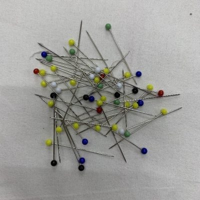 Glass headed Pins 2” per box 30g